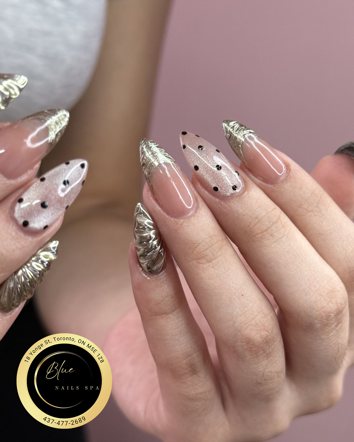 Summer Nails | Blue Nails Spa